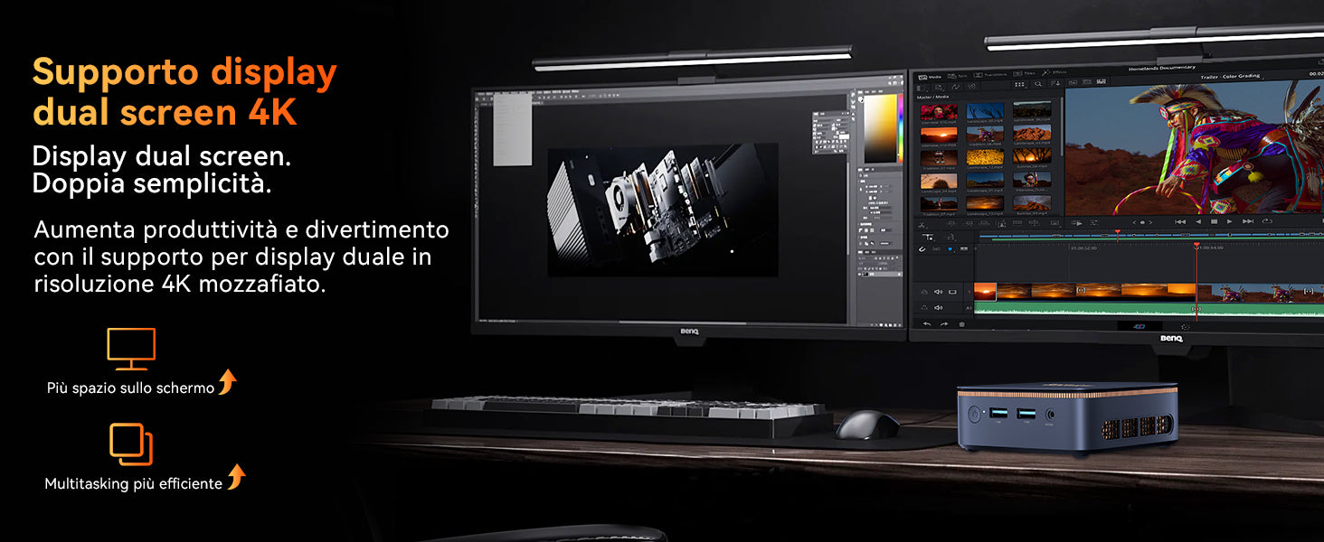 Mini PC Blackview MP20 con CPU AMD e Windows 11 Pro