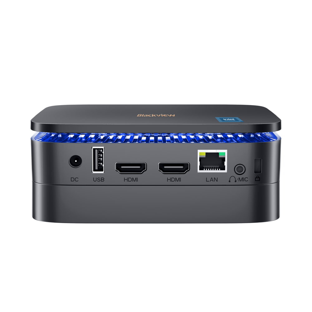 Blackview MP60 - Mini PC ,Windows 11 Pro,Processore Celeron N5095,4K UHD Dual HDMI