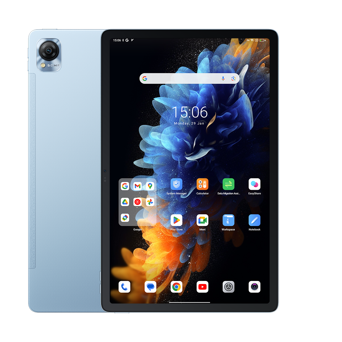 Blackview MEGA 1 - Display MediaTek Helio G99 da 11,5 pollici 2.4K 120Hz 8GB/12GB+256GB 8800mAh Netflix HD Supporto Tablet PC Android