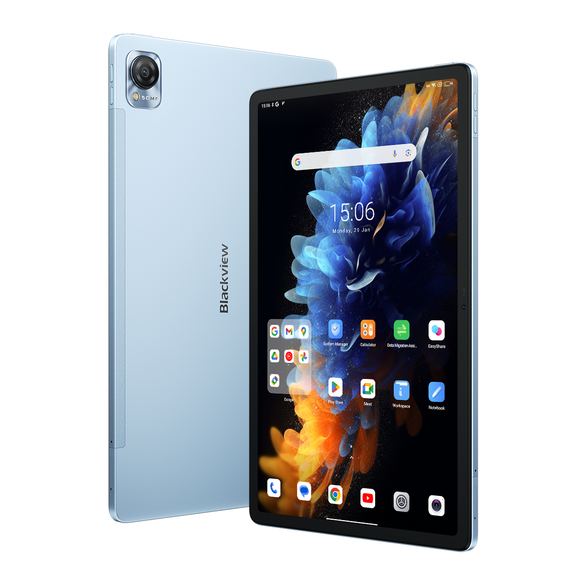 Blackview MEGA 1 - Display MediaTek Helio G99 da 11,5 pollici 2.4K 120Hz 8GB/12GB+256GB 8800mAh Netflix HD Supporto Tablet PC Android