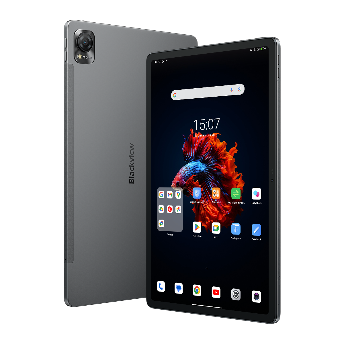 Blackview MEGA 1 - Display MediaTek Helio G99 da 11,5 pollici 2.4K 120Hz 8GB/12GB+256GB 8800mAh Netflix HD Supporto Tablet PC Android