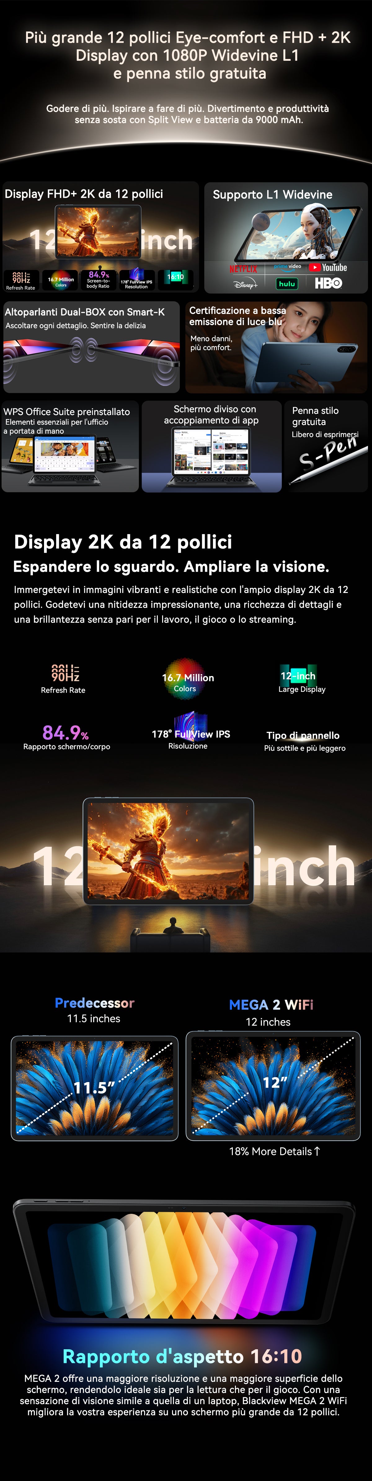 Tablet PC Blackview Mega 2 WiFi