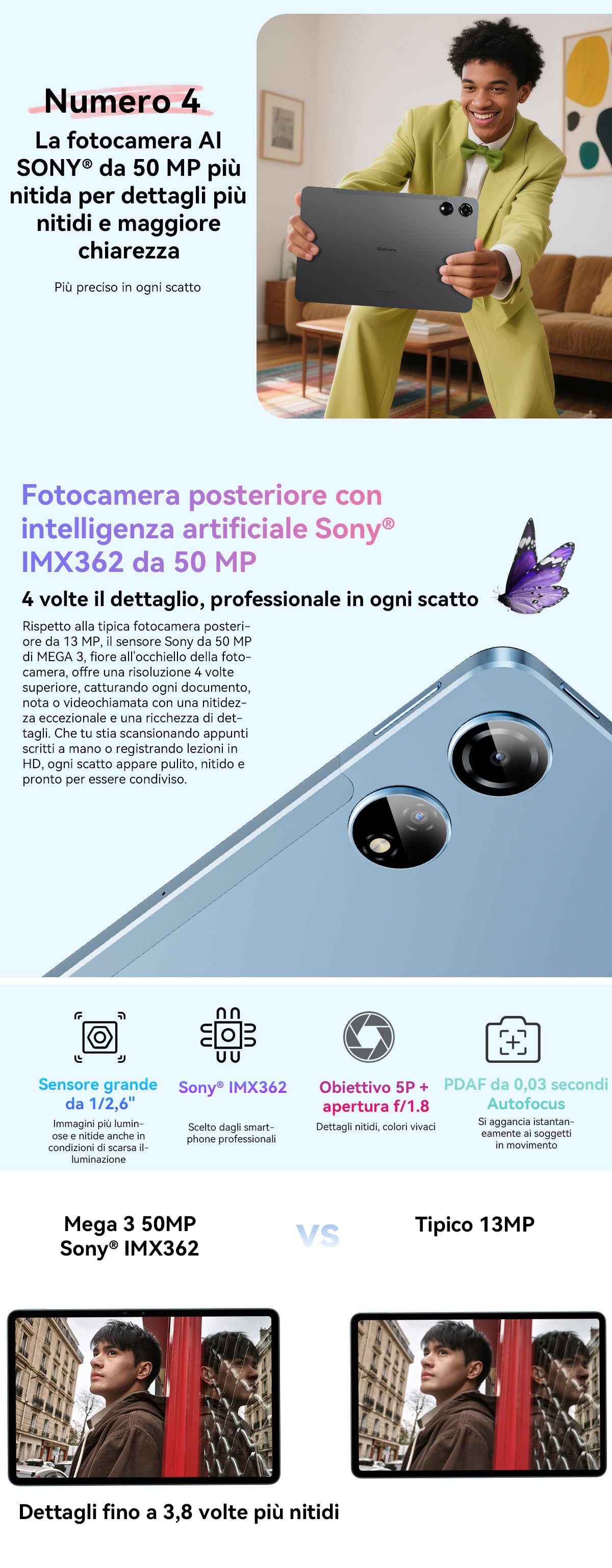 Tablet PC Blackview Mega 3