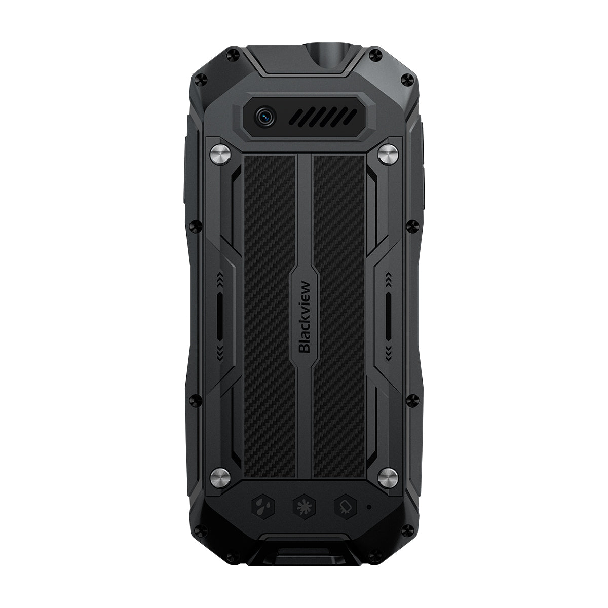 Blackview N1000 - Mini cellulare robusto con tastiera staccabile da 2,4 pollici, torcia KaiOS 4G