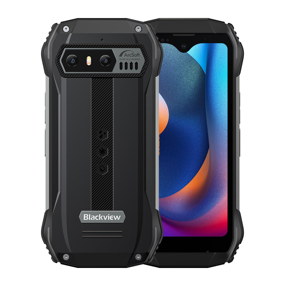 Blackview N6000SE - Mini cellulare rinforzato MediaTek MT8788 Octa-core da 4 + 128 GB 3700 mAh 4G da 4,3 pollici