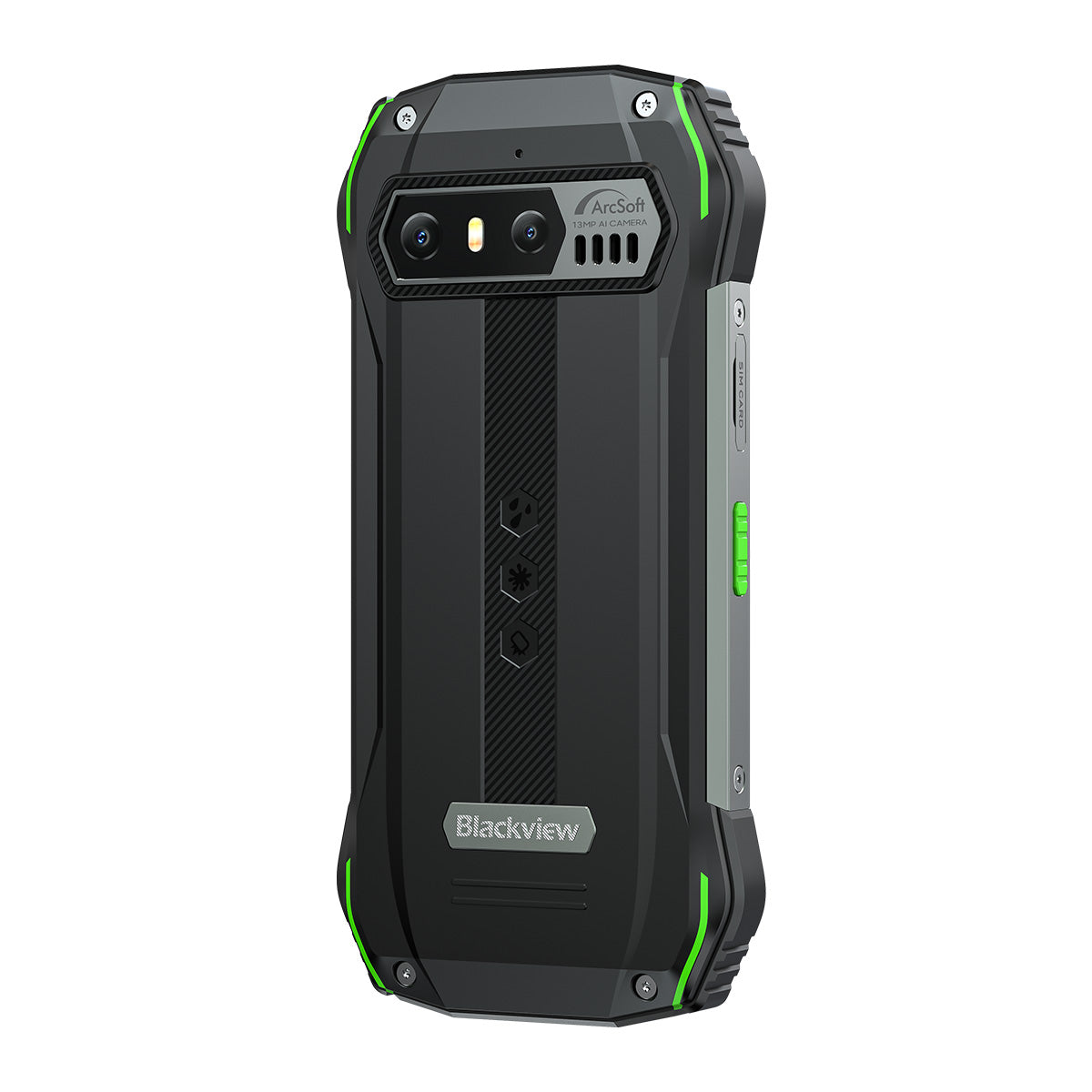 Blackview N6000SE - Mini cellulare rinforzato MediaTek MT8788 Octa-core da 4 + 128 GB 3700 mAh 4G da 4,3 pollici