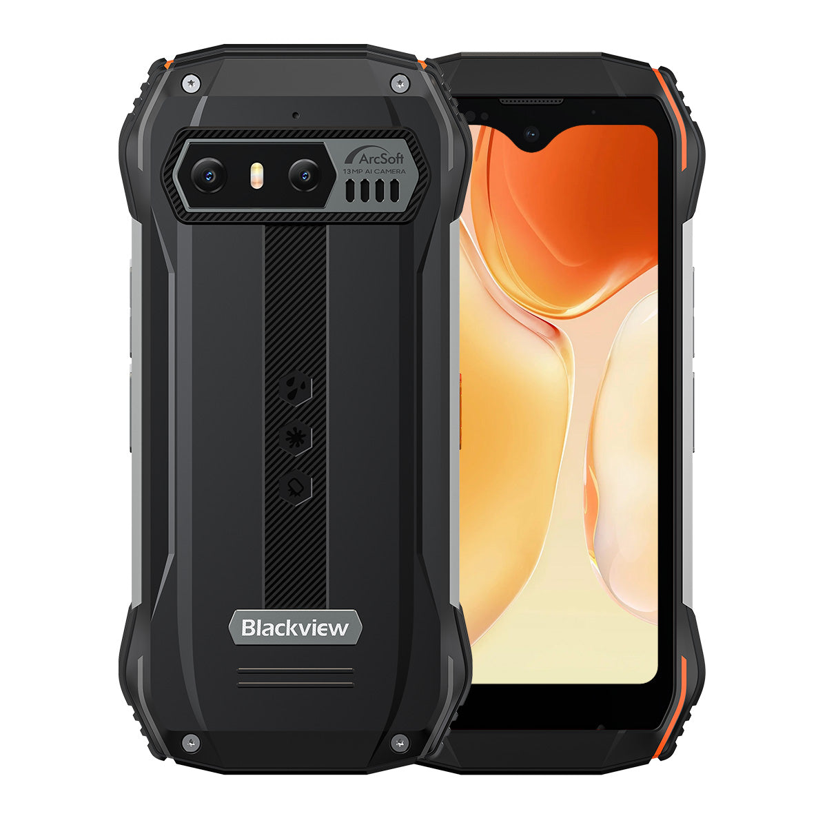 Blackview N6000SE - Mini cellulare rinforzato MediaTek MT8788 Octa-core da 4 + 128 GB 3700 mAh 4G da 4,3 pollici