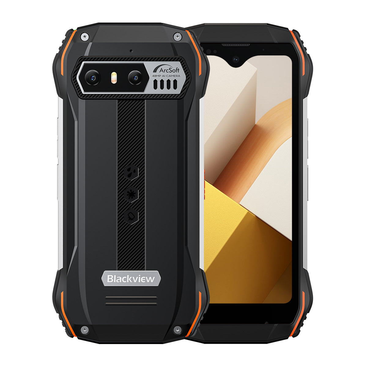 Blackview N6000 - Smartphone Rugged Androide 13, Nuovi Lanci 2023, ROM 256GB RAM 8GB,Carica inversa