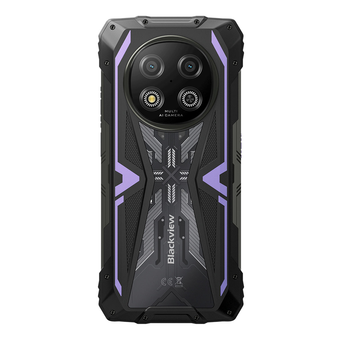 Blackview ROCK 2 - Display da 6,67 pollici a 120 Hz, processore UNISOC T8100 5G octa-core a 6 nm, batteria da 15000 mAh, fotocamera AI da 16 MP + 13 MP, smartphone 5G robusto.