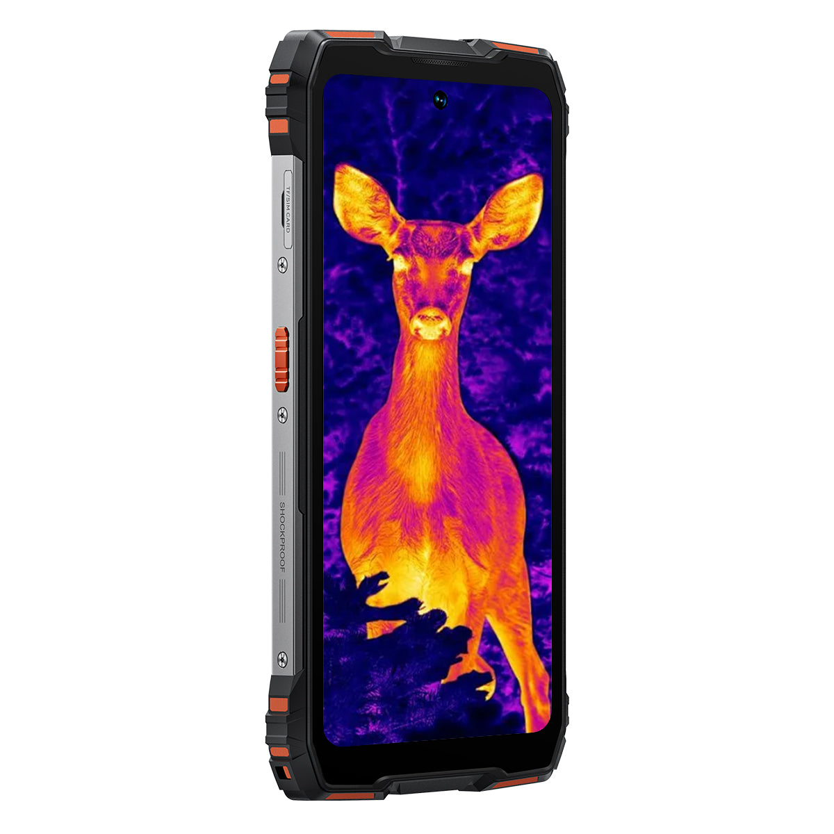 Blackview ROCK 3 - Smartphone Rugged 4G con Termocamera Infrarossi Display 120Hz 6,78" Fotocamera 108MP Torcia 400LM