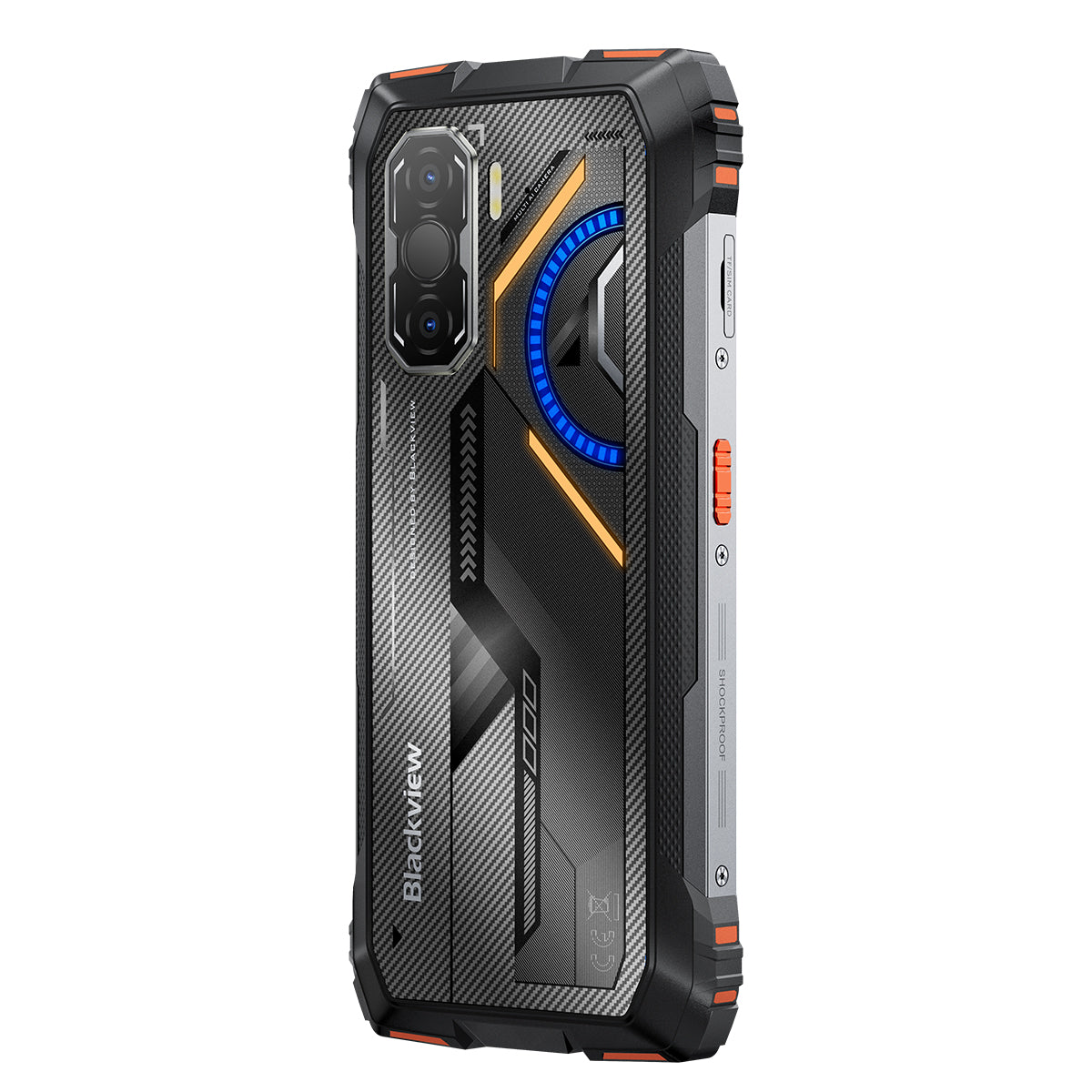 Blackview ROCK 3 - Smartphone Rugged 4G con Termocamera Infrarossi Display 120Hz 6,78" Fotocamera 108MP Torcia 400LM