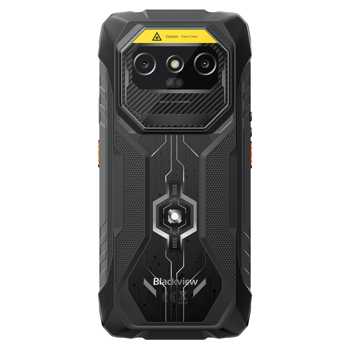 Blackview ROCK 1 Pro - Smartphone professionale robusto con scanner di codici a barre 2D, connettività 4G, display da 6,56 pollici a 90 Hz, batteria da 15000 mAh e fotocamera per visione notturna.