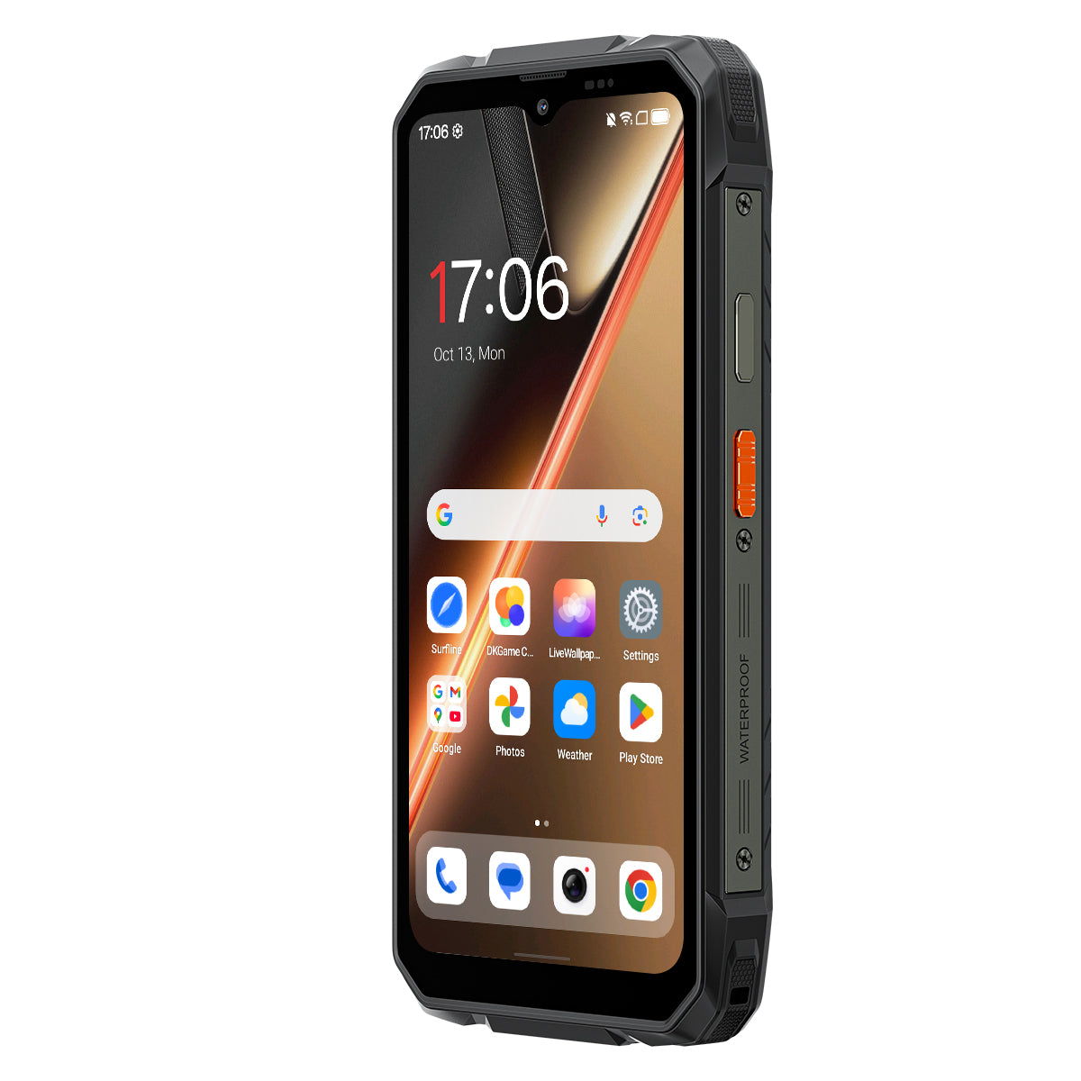 Blackview ROCK 1 Pro - Smartphone professionale robusto con scanner di codici a barre 2D, connettività 4G, display da 6,56 pollici a 90 Hz, batteria da 15000 mAh e fotocamera per visione notturna.