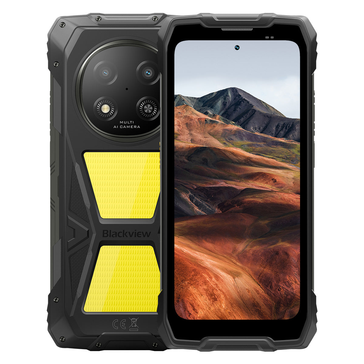 Blackview ROCK 2 Pro - Smartphone Rugged 5G 8+256GB Display 120Hz 6,67" Torcia da Campeggio 400LM Batteria 15000mAh