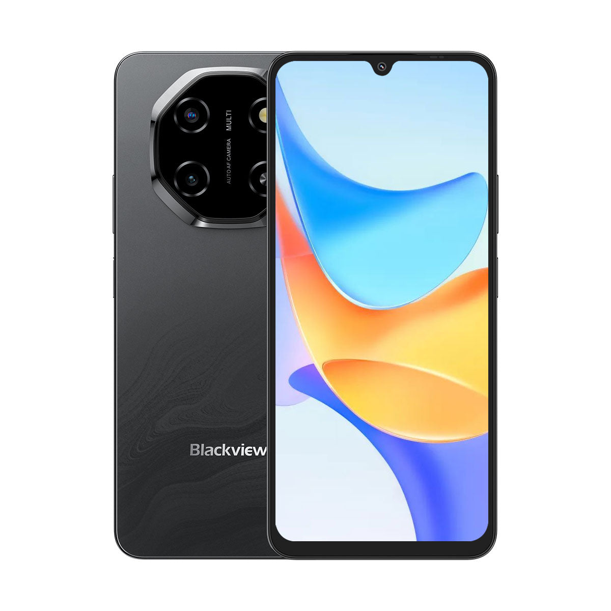 Blackview SHARK 6 - Smartphone Unisoc T8100 Octa-core da 6,88 pollici con display a 120 Hz e processore 4/8+128 GB, fotocamera AI da 16 MP, 5G