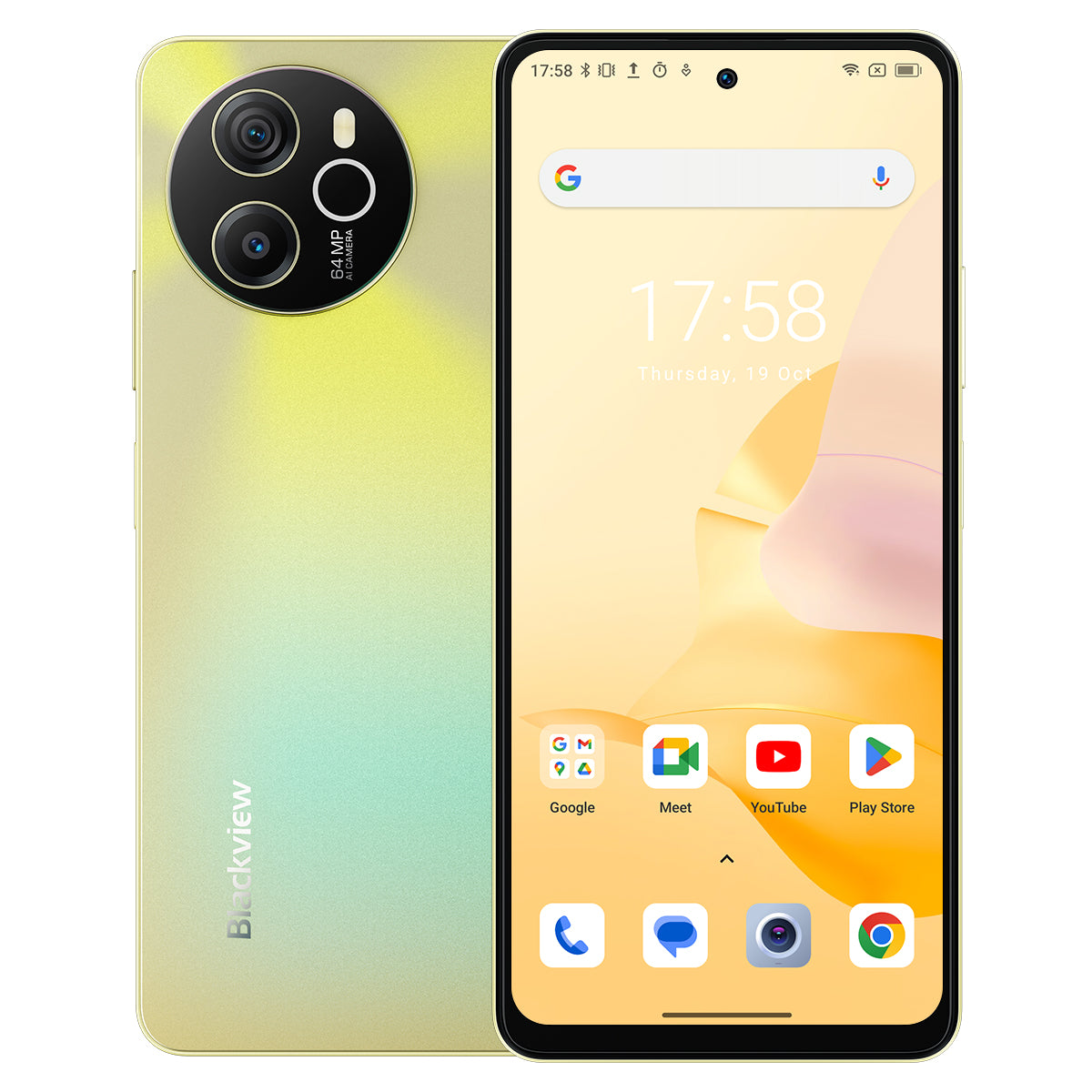 Blackview Shark 8 - Smartphone 4G MediaTek Helio G99 8GB+128GB/256GB Fotocamera 64MP da 6,78" 2.4K 120Hz