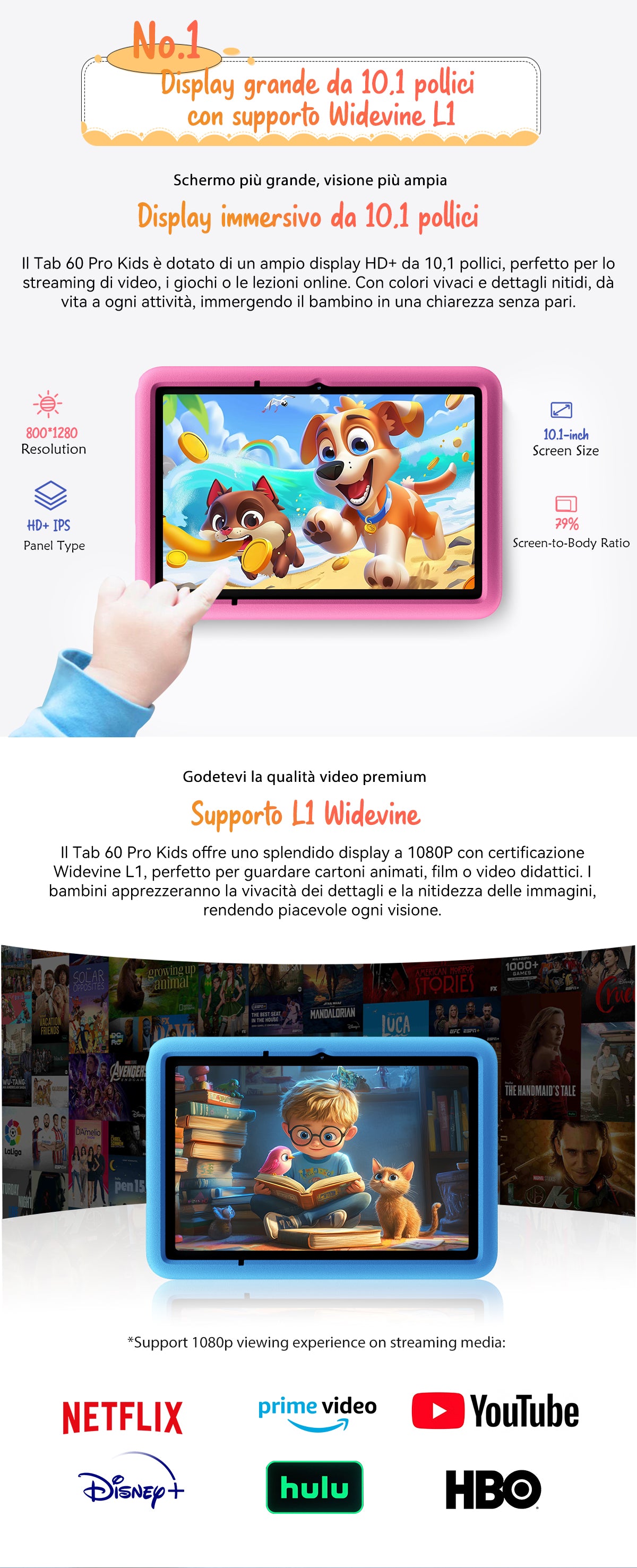 Tablet PC per bambini Blackview Tab 60 Pro