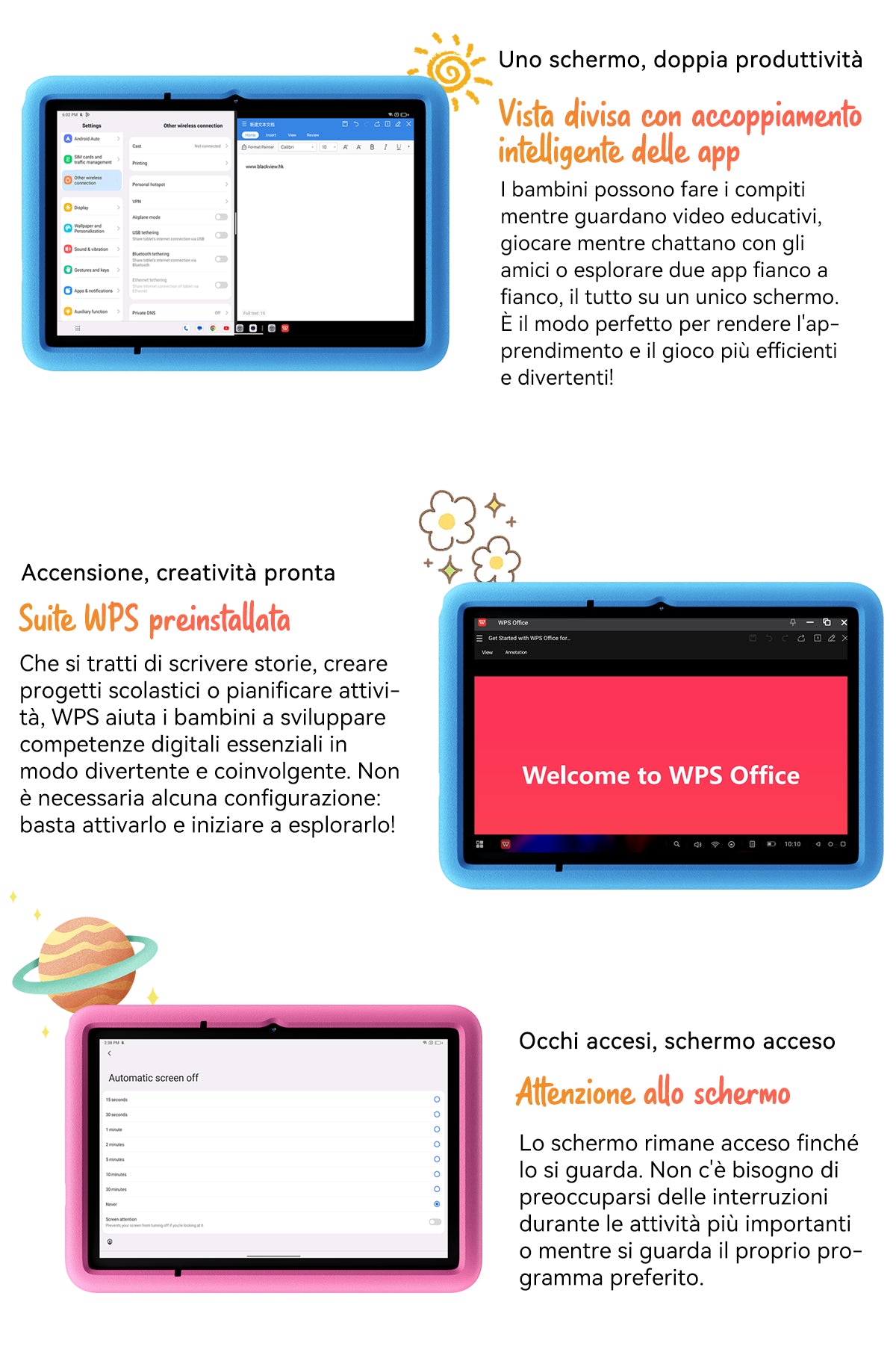 Tablet PC per bambini Blackview Tab 60 Pro
