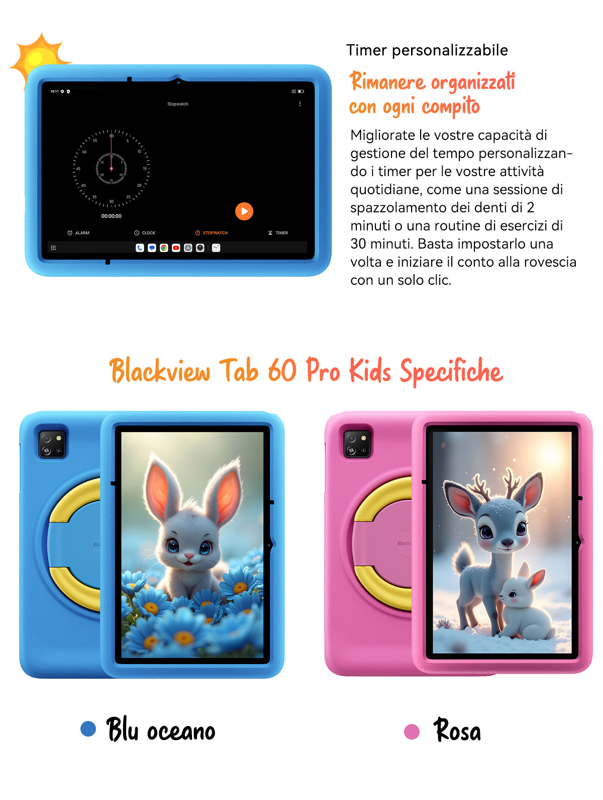 Tablet PC per bambini Blackview Tab 60 Pro