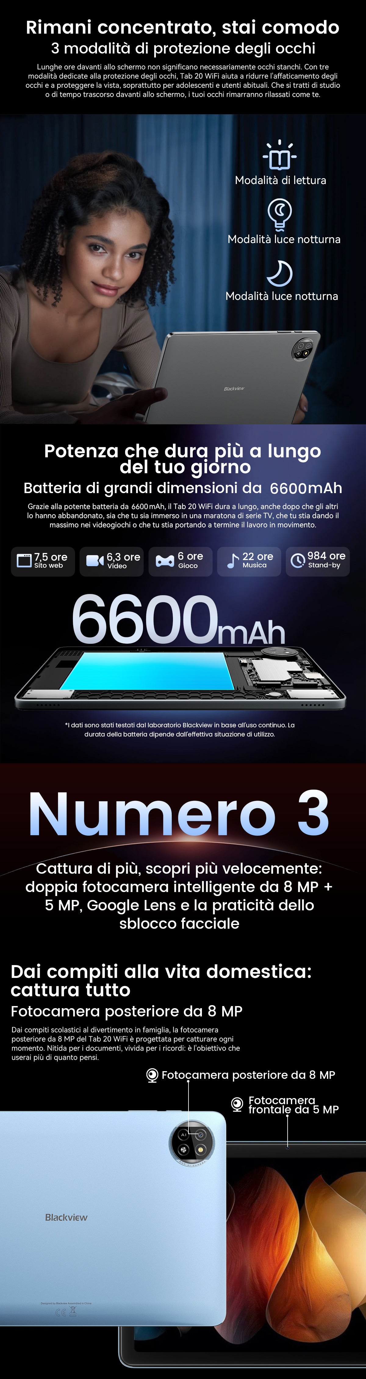 Tablet PC Blackview Tab 20 WiFi