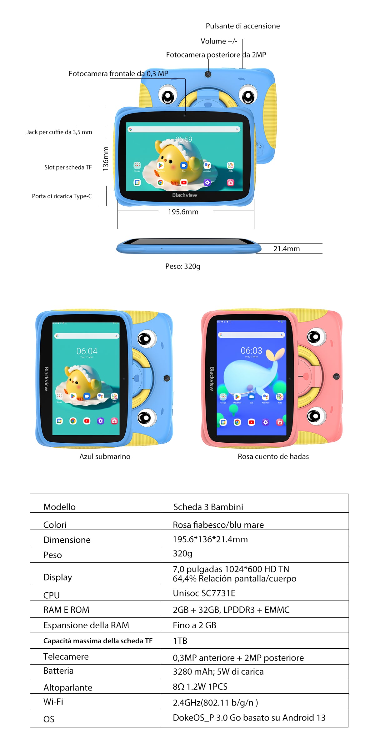 Blackview Tab 3 Kids