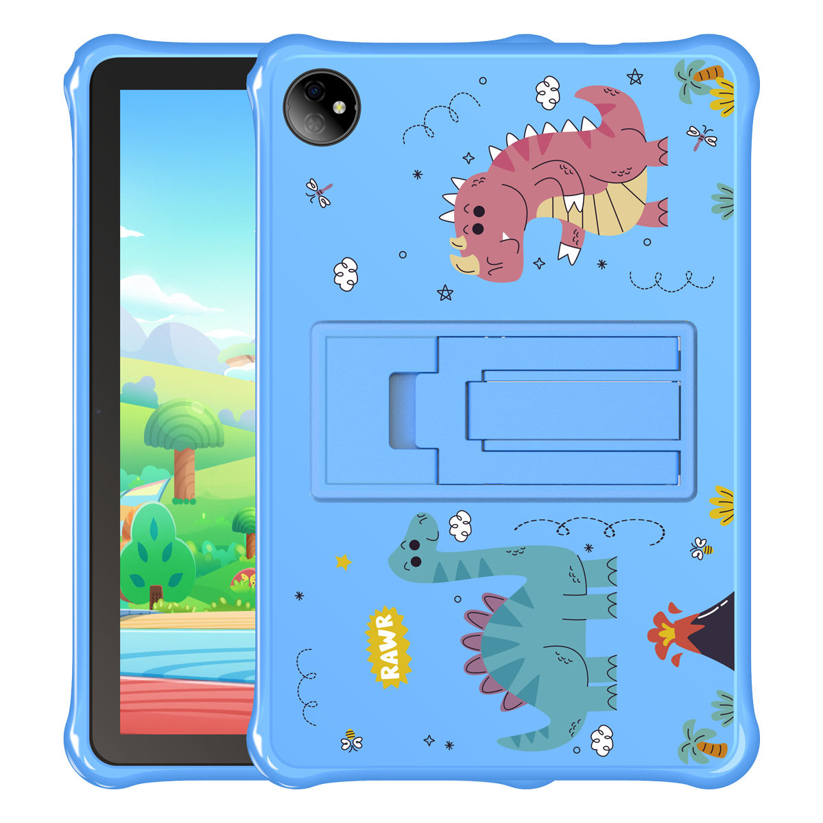 Blackview Tab 30 Kids - Tablet da 10,1 pollici 2 GB + 64 GB 5100 mAh WiFi 6 Widevine L1 con supporto per bambini