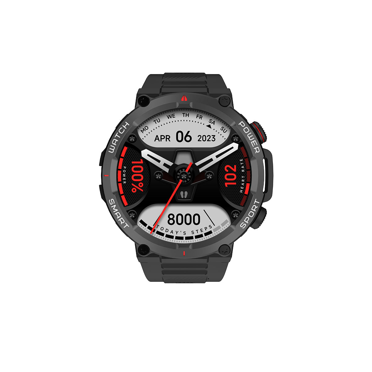 Blackview W50 - Smartwatch sportivo e fitness elegante e impermeabile da 10 metri