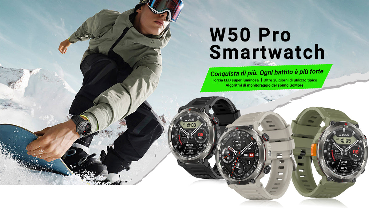 Orologio intelligente robusto Blackview W50 Pro