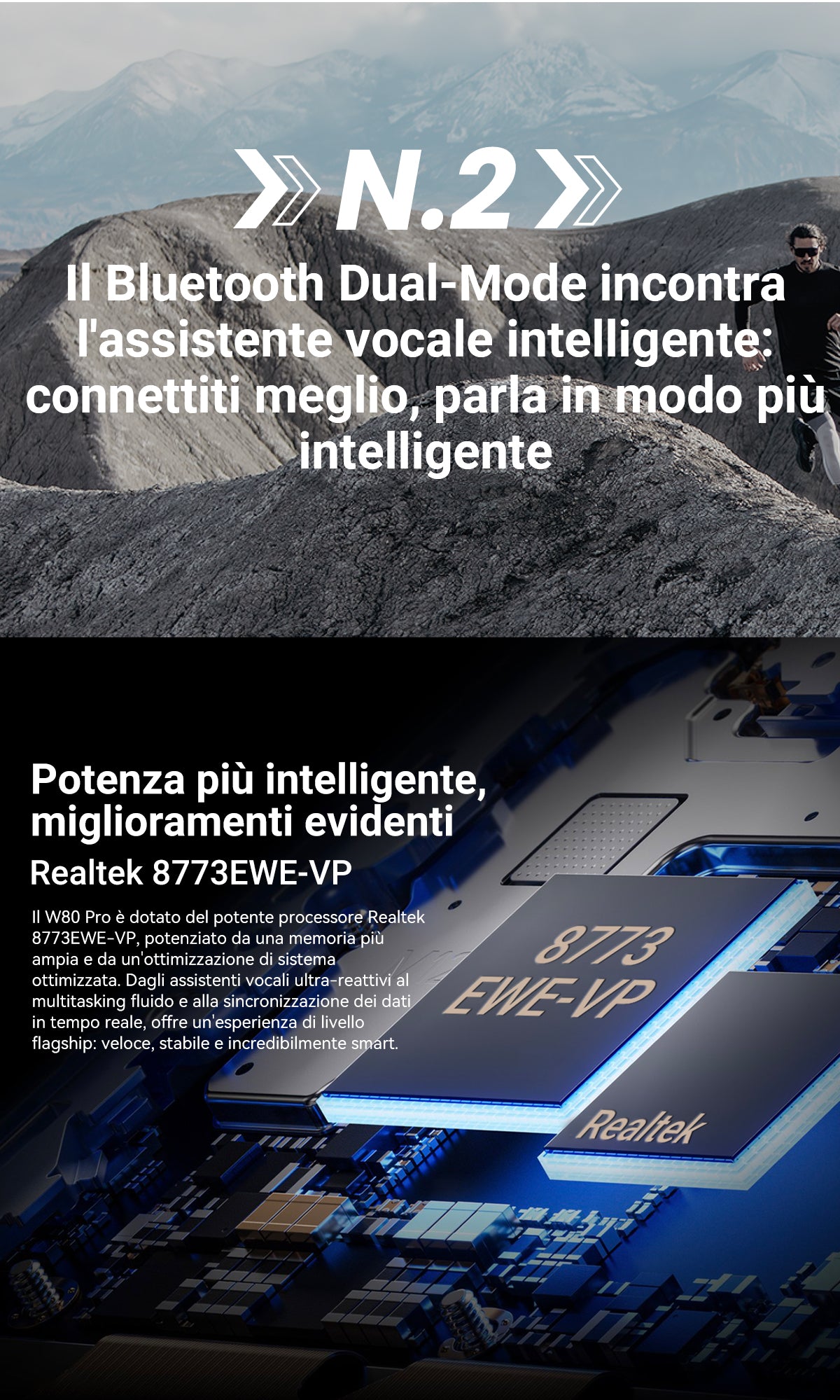 Smartwatch GPS Blackview W80 Pro per sport all'aria aperta