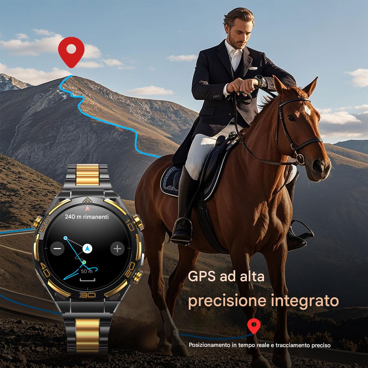 Orologio intelligente per sport all'aria aperta Blackview W90 Pro GPS
