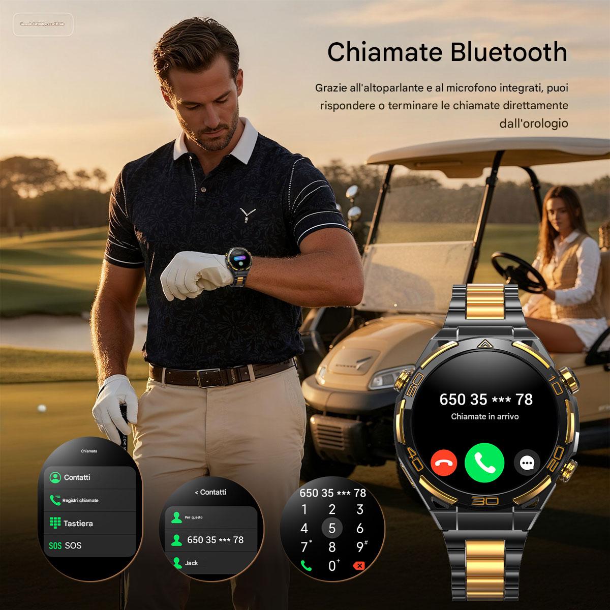 Orologio intelligente per sport all'aria aperta Blackview W90 Pro GPS