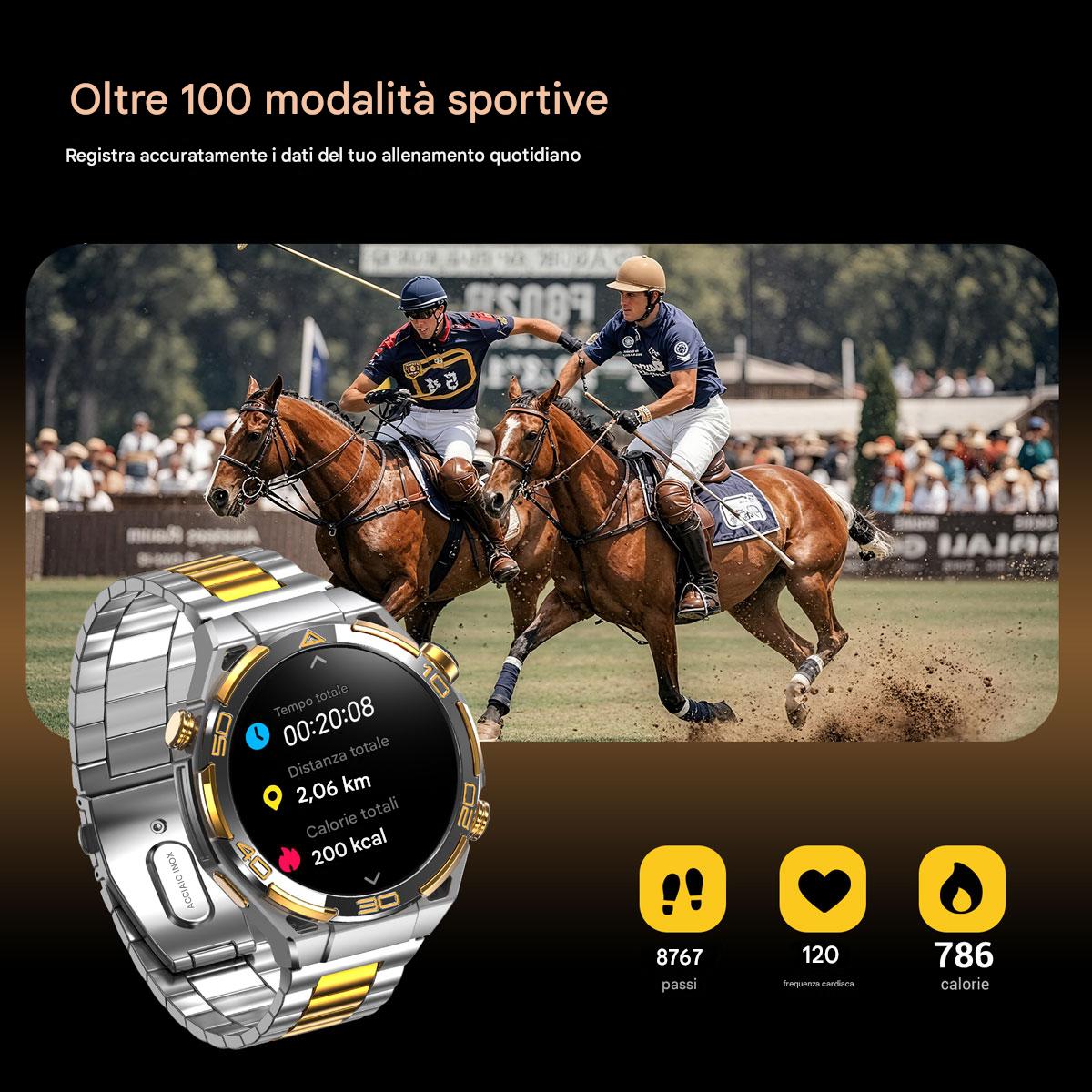 Orologio intelligente per sport all'aria aperta Blackview W90 Pro GPS