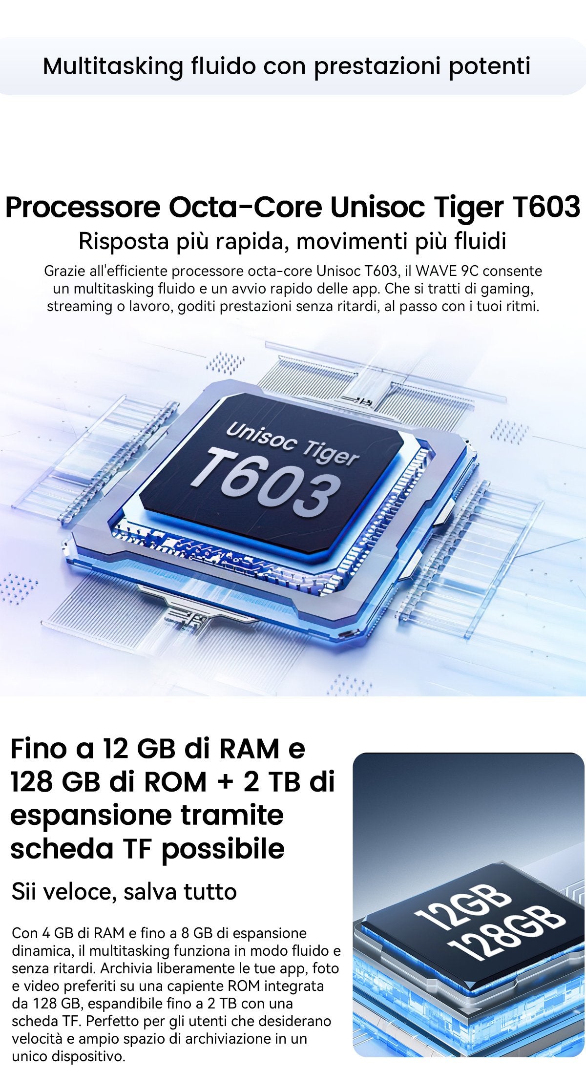 Smartphone Blackview WAVE 9C 4G