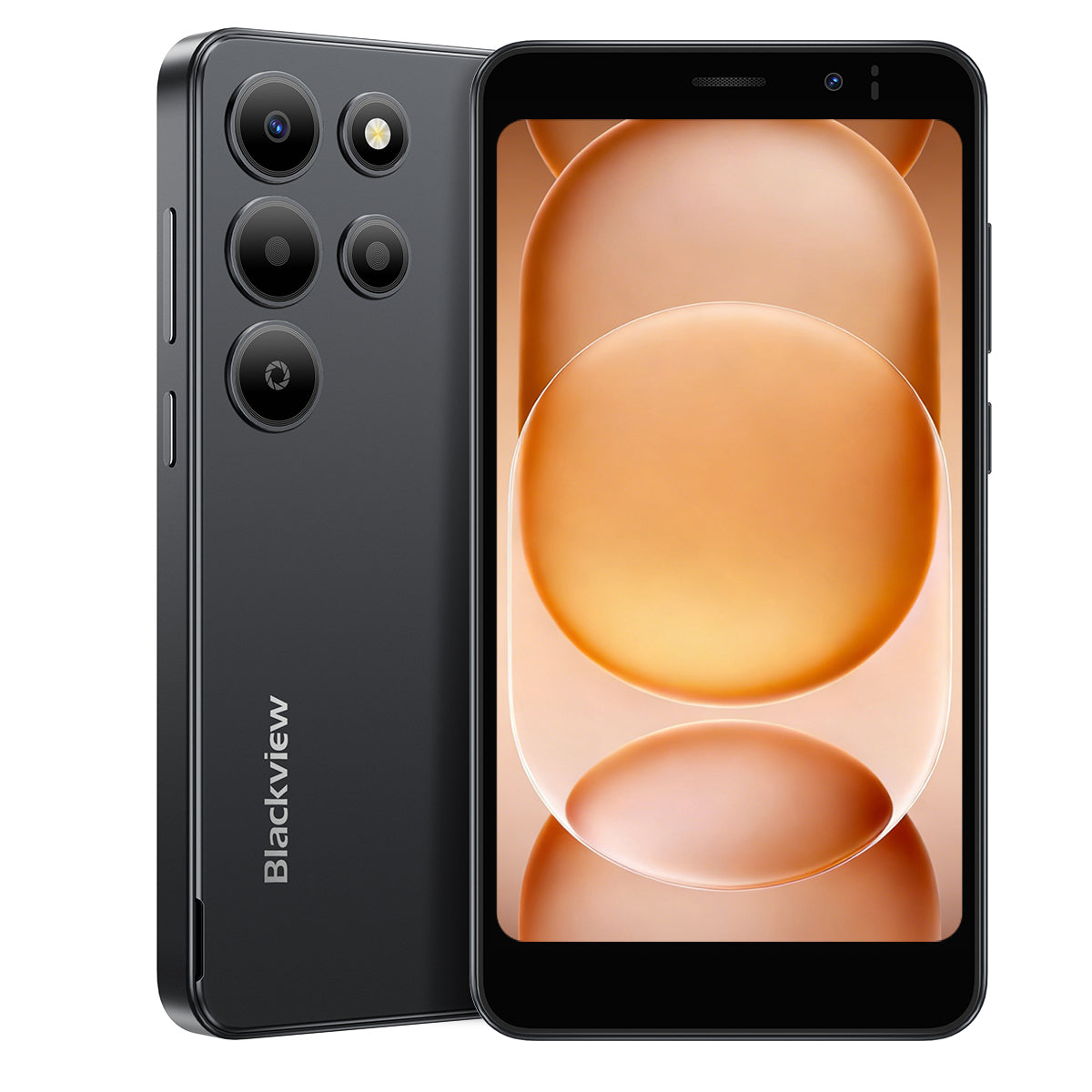 Blackview WAVE 2C - Cellulare Piccolo 4G 5" – Processore Unisoc SC9863A1 Octa-Core, Batterie 3000 mAh, Formato Compatto