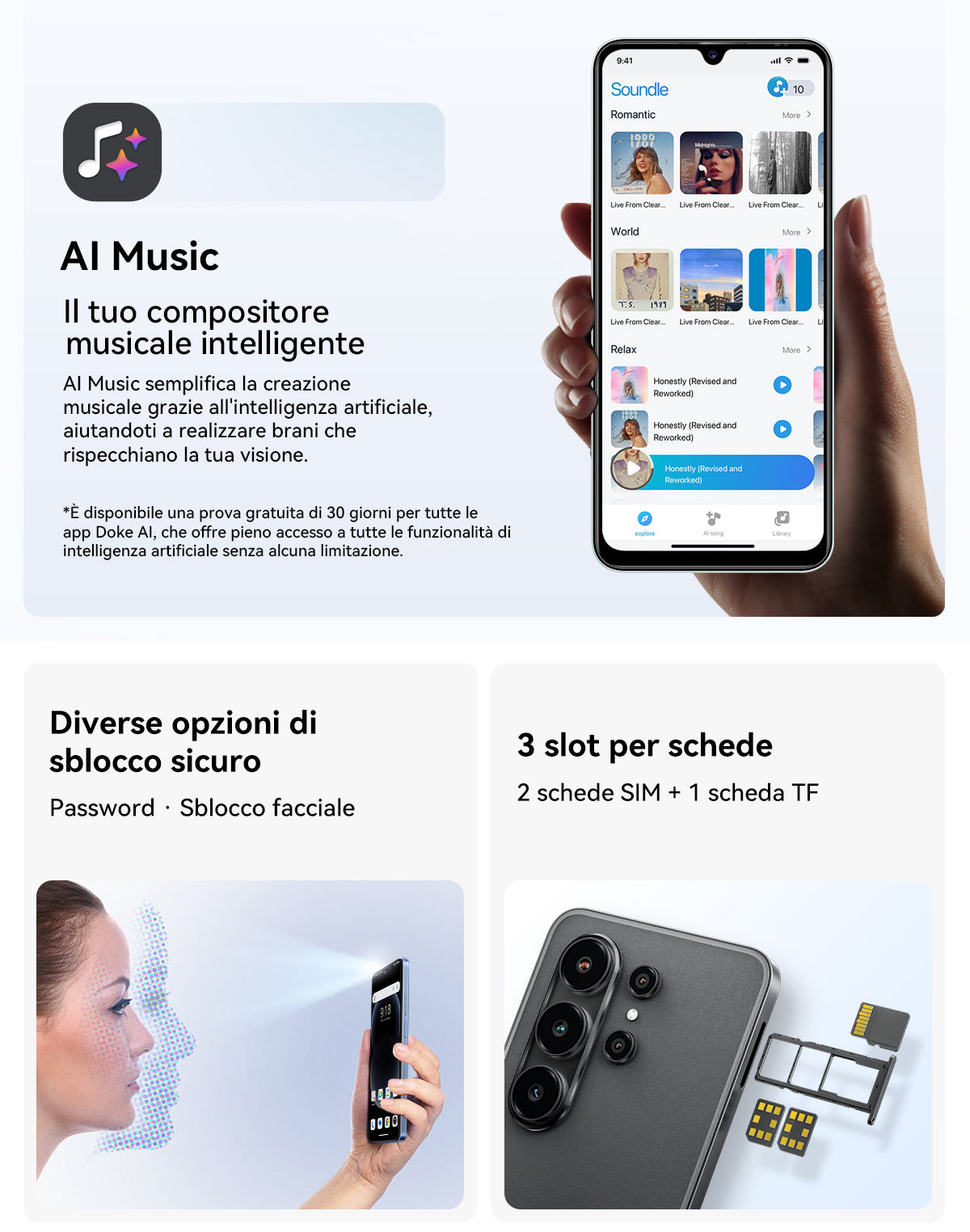 Smartphone Blackview WAVE 10C 4G