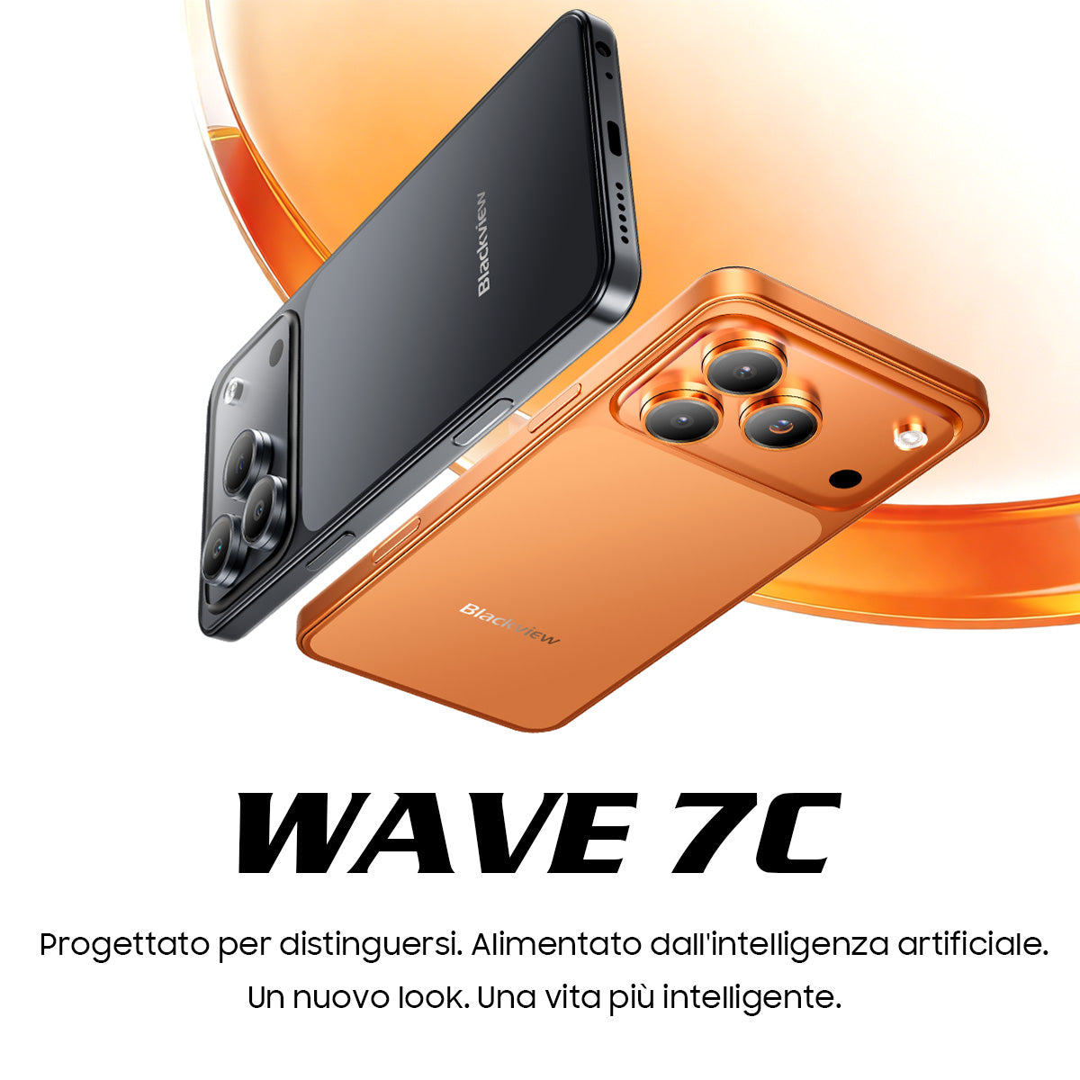 Blackview WAVE 7C – Smartphone 4G Resistente ad Acqua e Polvere IP54