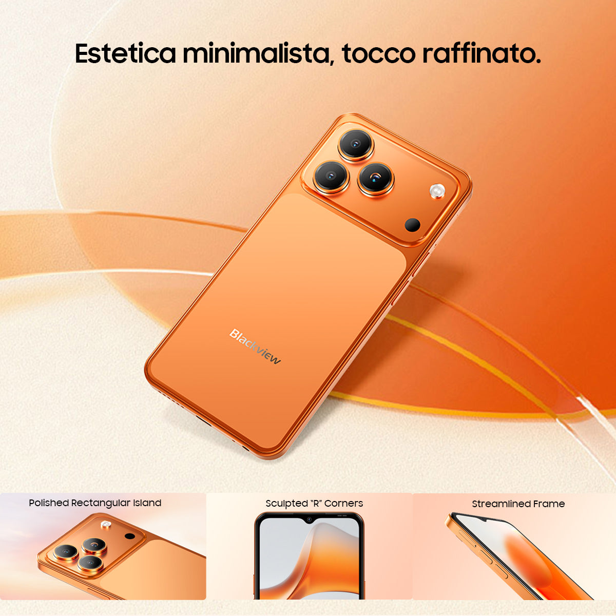 Blackview WAVE 7C – Smartphone 4G Resistente ad Acqua e Polvere IP54