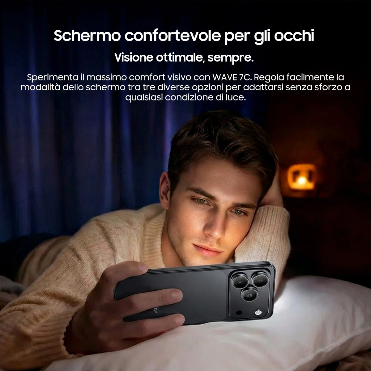 Blackview WAVE 7C – Smartphone 4G Resistente ad Acqua e Polvere IP54