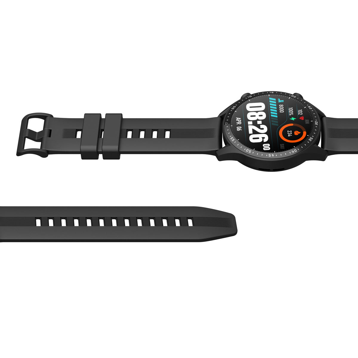 Blackview X1 Pro - Smartwatch sportivo resistente all'acqua da 10 metri