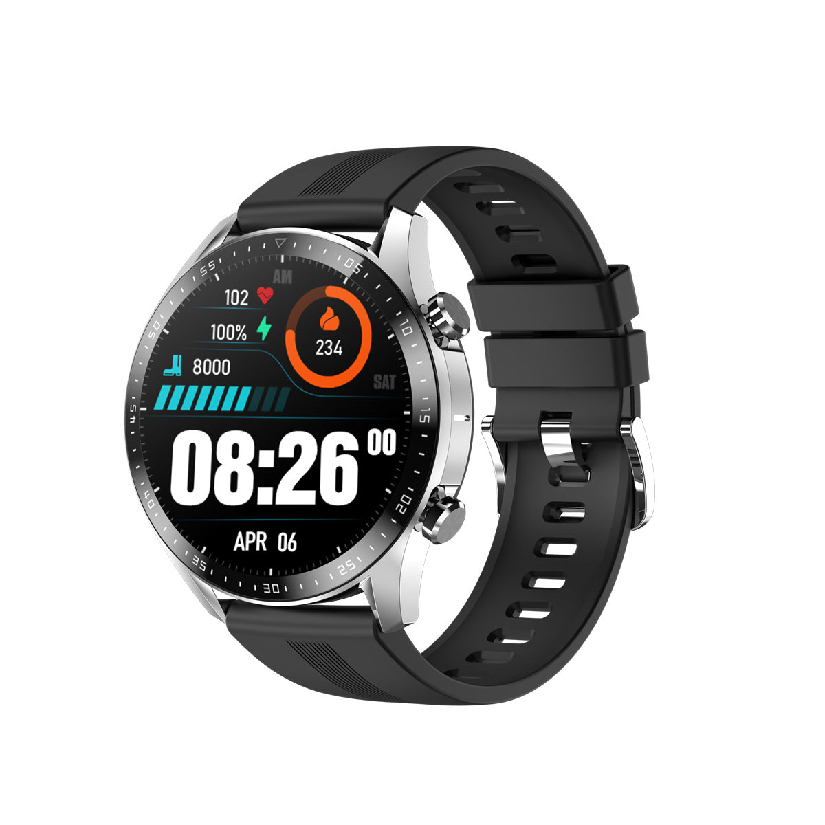 Blackview X1 Pro - Smartwatch sportivo resistente all'acqua da 10 metri