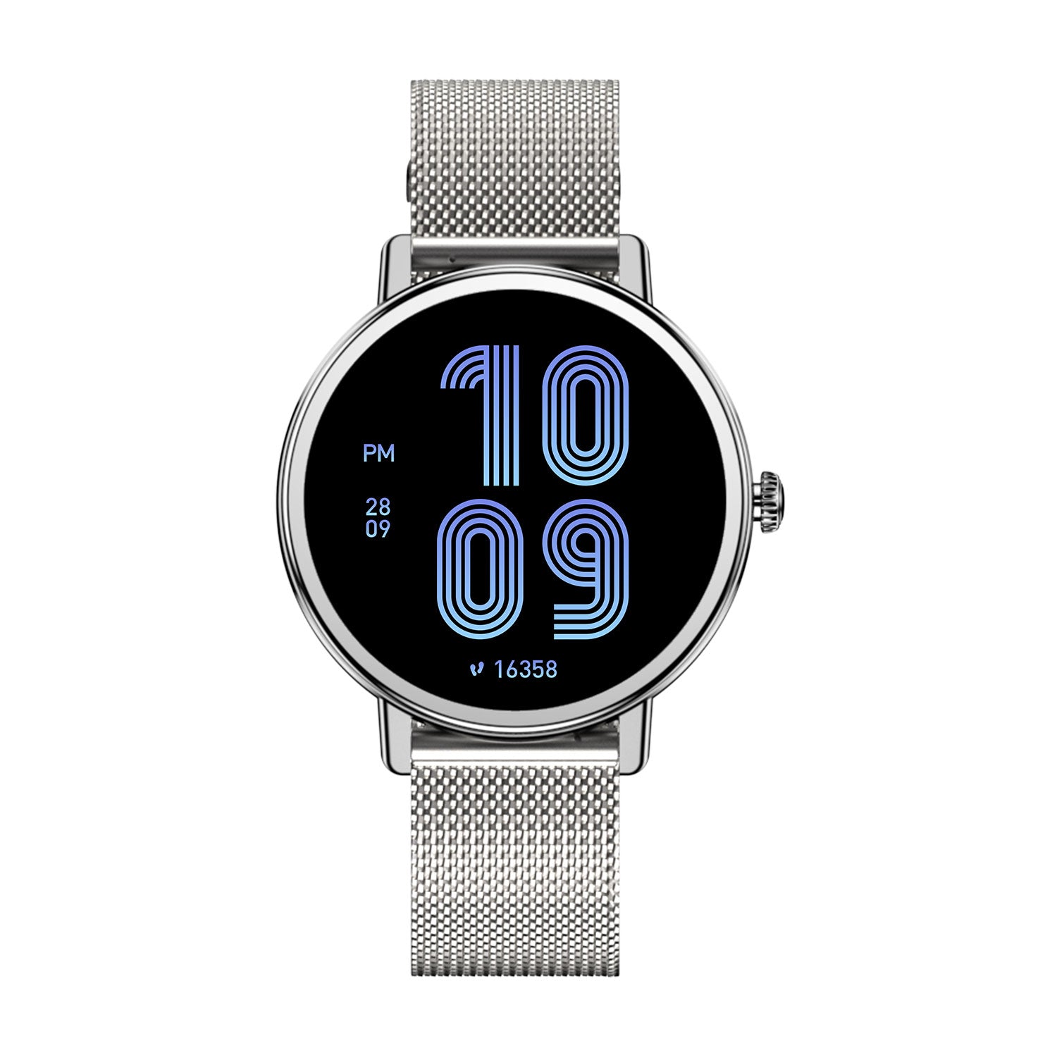Blackview X30 - Smartwatch sportivo da donna con schermo rotondo da 1,26" per fitness e sport.