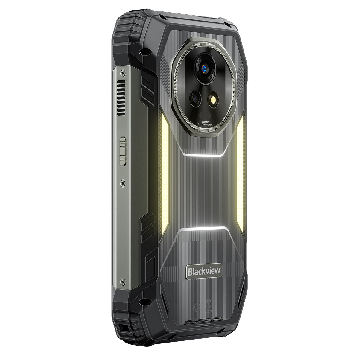 Blackview XPLORE 2 Proiettore Telefono Rugged 5G AI con Display AMOLED 3.2K da 6,73" Dimensity 8300 20000mAh e Luce da Campeggio Integrata