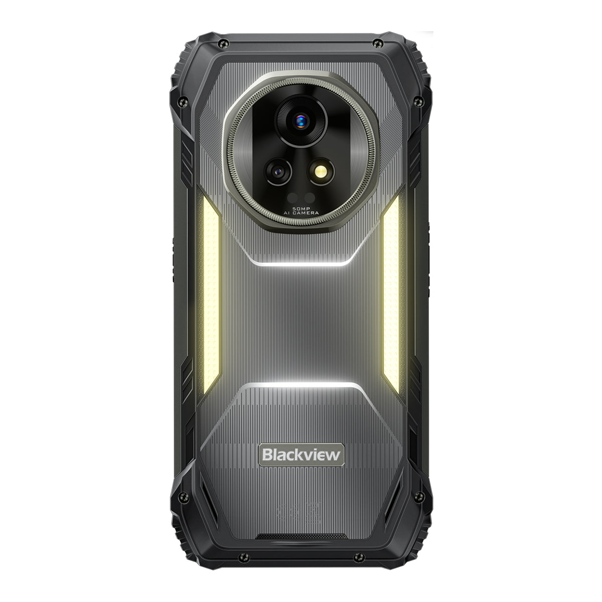 Blackview XPLORE 2 Satellite - Cellulare 5G AI Rugged con display AMOLED 3.2K da 6,73" 12+256 GB/16+1 TB 20000 mAh e luce da campeggio integrata