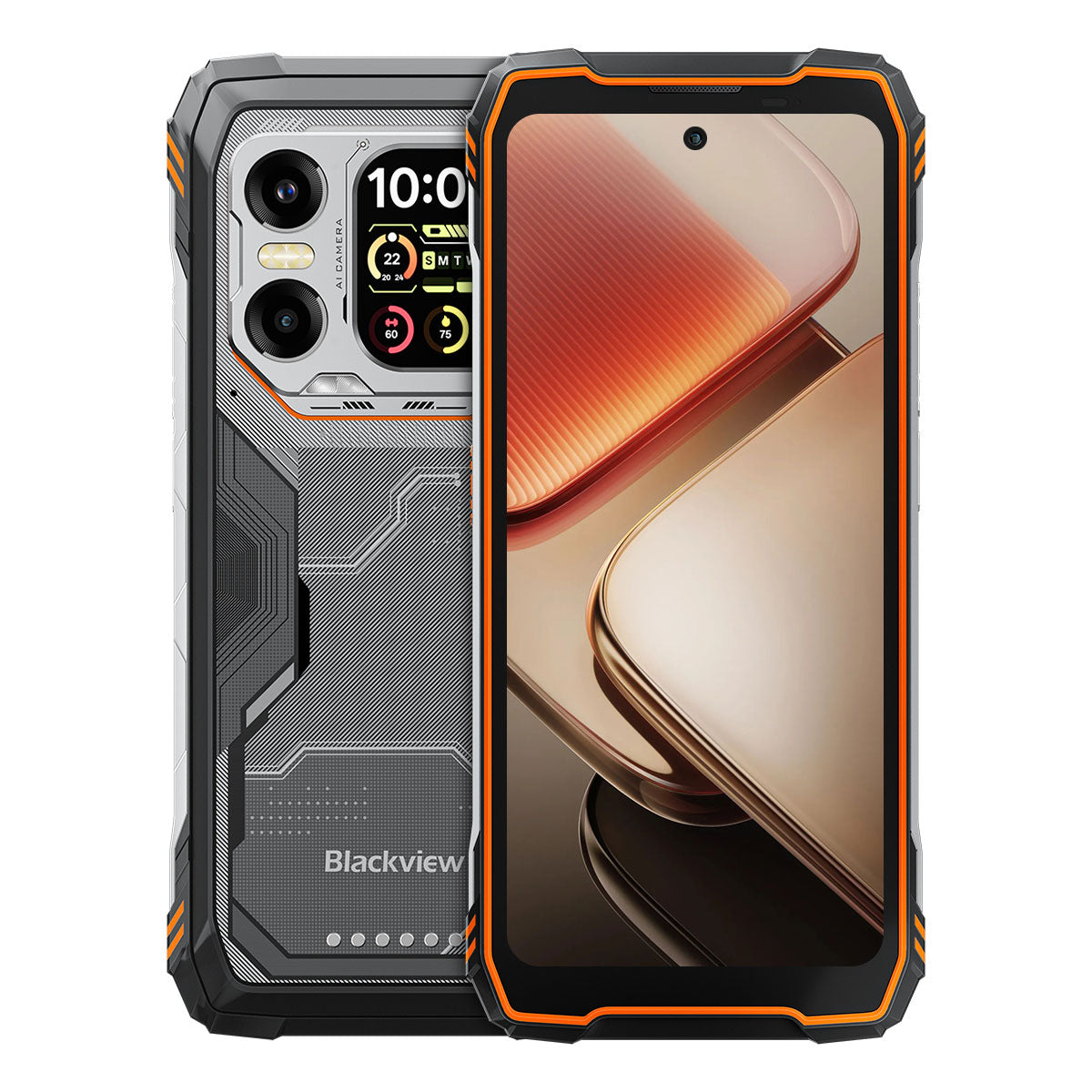 Blackview XPLORE X1 - Display principale da 6,78" a 120 Hz e display secondario da 2,01", fotocamera principale da 108 MP + fotocamera per visione notturna da 20 MP, telefono cellulare 5G robusto.