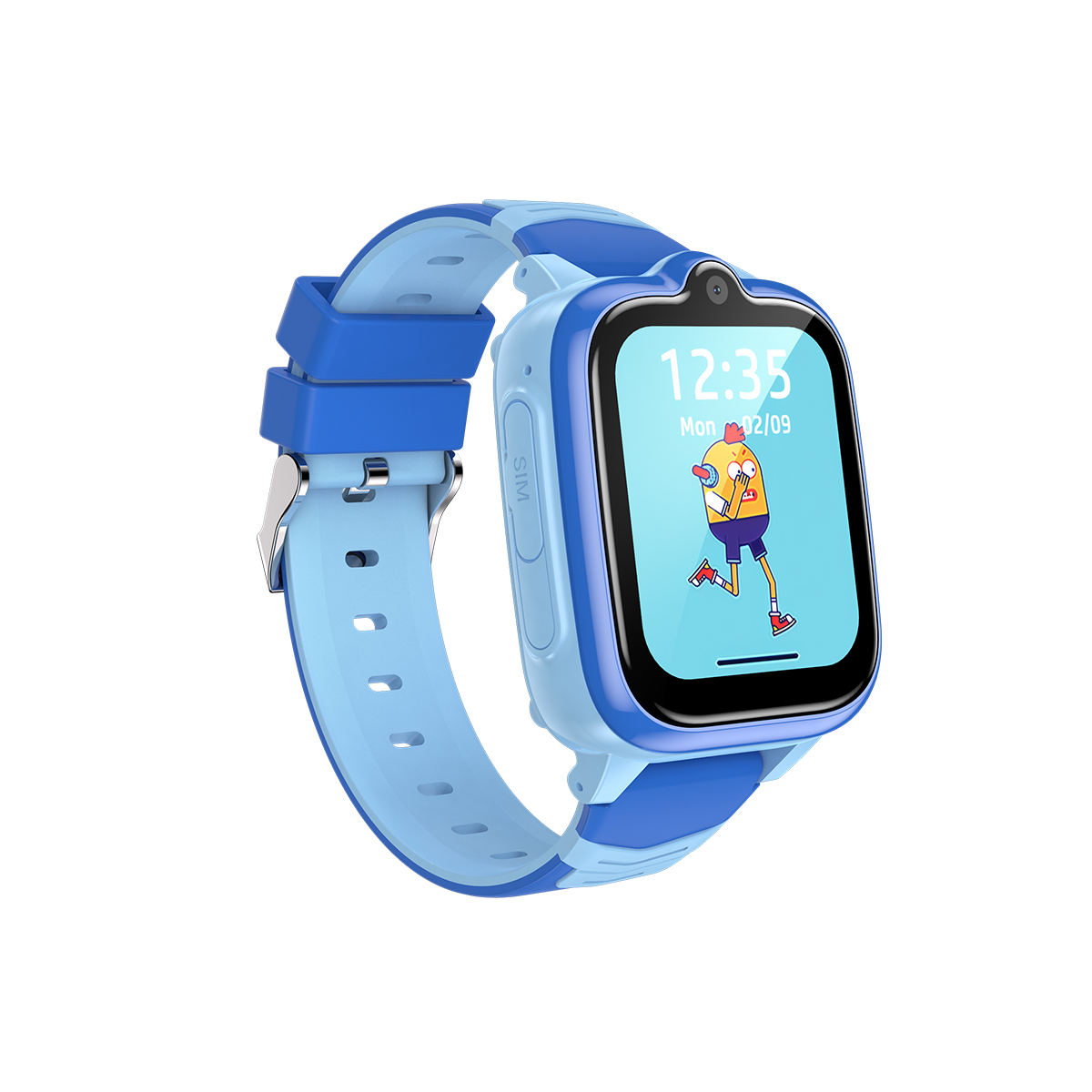 Blackview Z10 - 1,83 pollici IP67 impermeabile GPS Tracker 4G Video Chiamata Bambini Cellulare Smartwatch