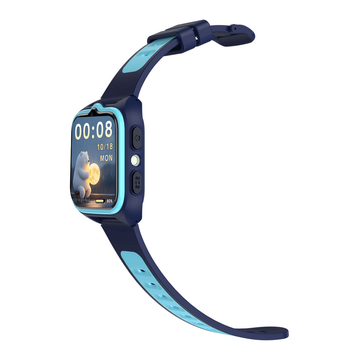 Blackview Z30 - Orologio per bambini con torcia LED da 1,75 pollici, GPS + LBS + WIFI, posizionamento AI, videochiamata 4G