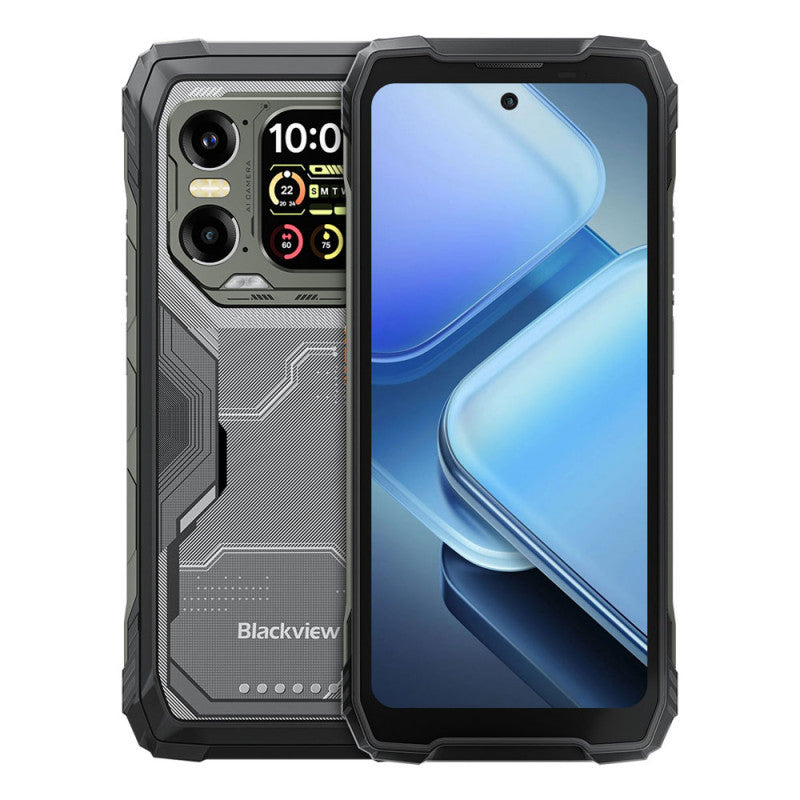 Blackview XPLORE 1 - Telefono robusto 5G AI con display principale da 6,78" a 120 Hz e secondario da 2,01", torcia elettrica da 20000 mAh e 170 LM