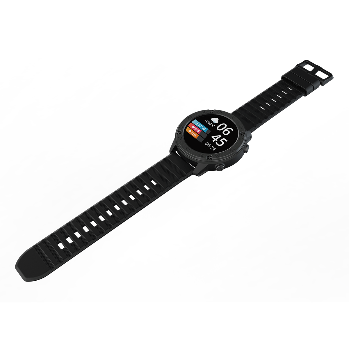 Blackview X5 Smartwatch - Orologio intelligente IP68,Schermo HD da 1,3'',9 modalità sportive
