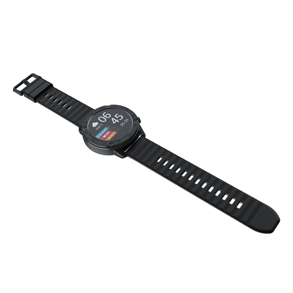 Blackview X5 Smartwatch - Orologio intelligente IP68,Schermo HD da 1,3'',9 modalità sportive
