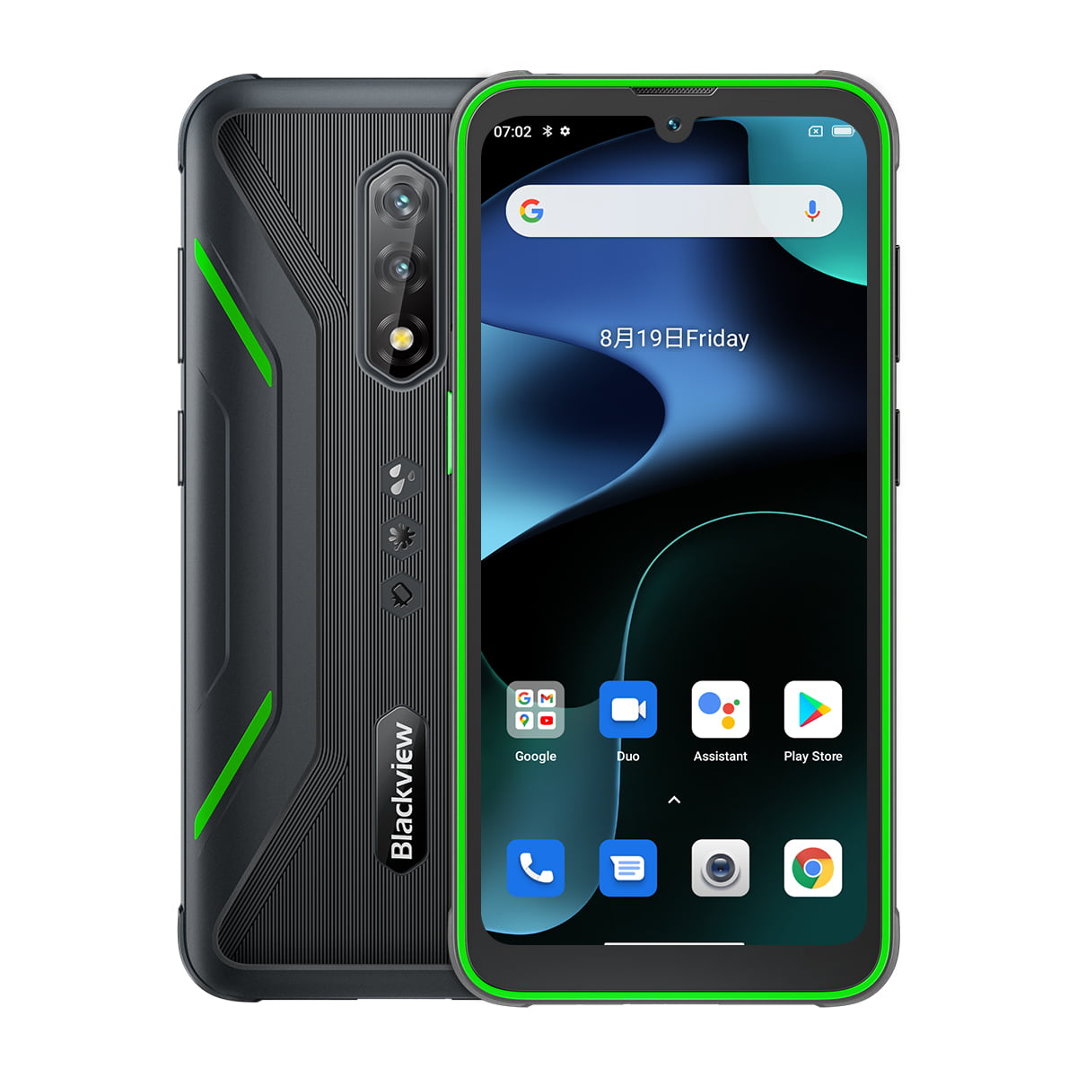 Blackview BV5200 - Rugged Smartphone,Schermo da 6,1'',4G,Doppia SIM,Androide 12,4+32GB,Fotocamera 13MP